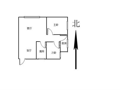 东坡小区 2室 1厅 67平米