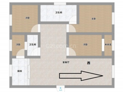 金梅市场小区1期 4室 2厅 160平米