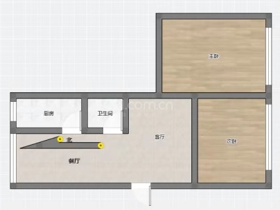 褀祥公寓 2室 2厅 81平米