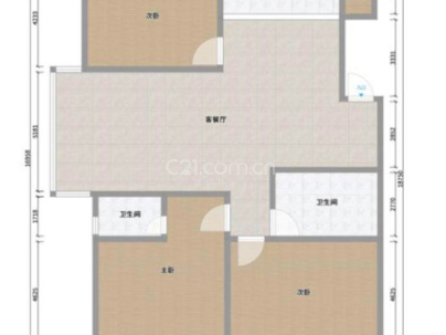 欧碧园 3室 2厅 116平米