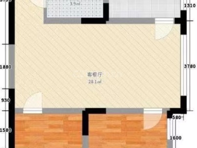 仙姬巷食品城B栋 2室 2厅 76.33平米
