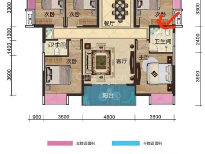 唯康水岸豪庭 5室 2厅 163.1平米