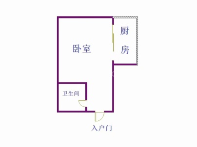 珠江愉景新城 1室 1厅 38平米