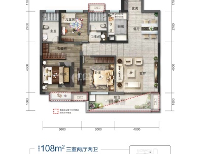 老师院附近散盘 3室 2厅 120平米