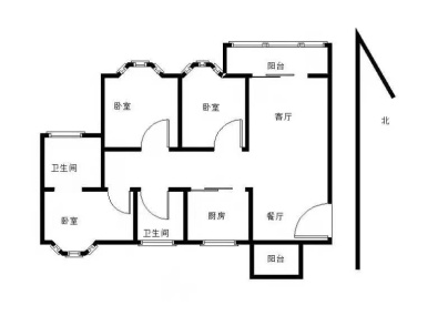 湘水明珠 3室 2厅 134平米