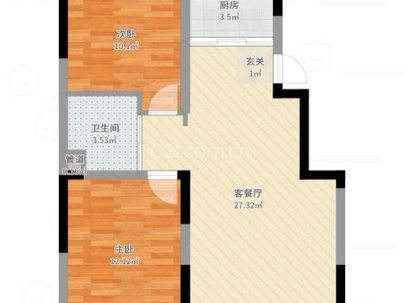 雅士林欣城 2室 2厅 80平米