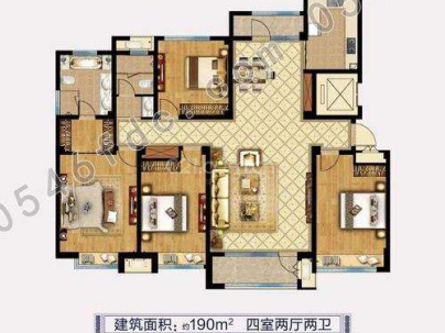 环保花园 4室 2厅 143平米