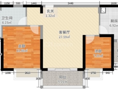 中天星城 4室 2厅 158平米