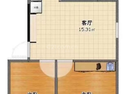 泰宇花园 2室 2厅 81平米