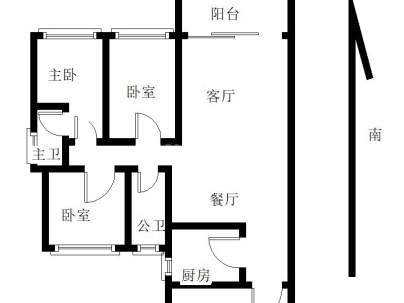 高兴村四组 3室 2厅 140平米