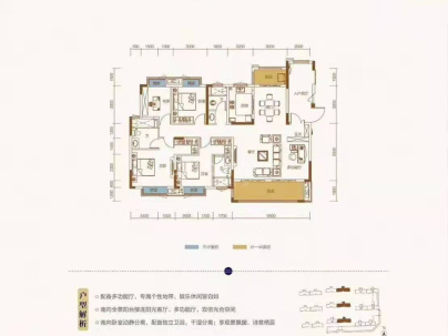 中建和城壹品 4室 2厅 169.8平米