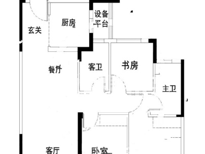 珠江云锦 3室 2厅 122平米