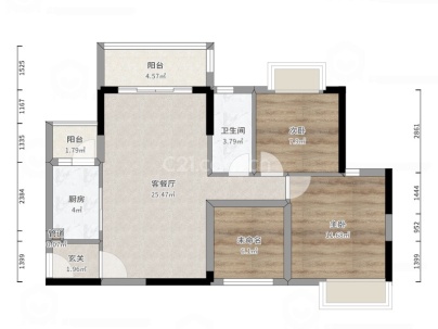 蒸湘南路48号 3室 2厅 148平米