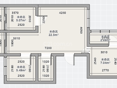 新丰苑 3室 2厅 124.1平米