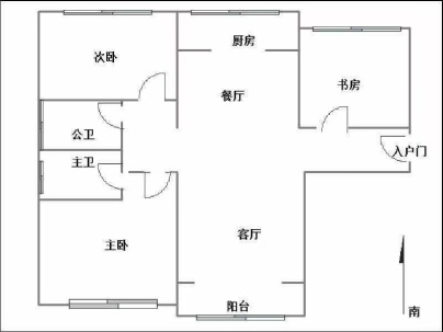 瑞安状元府 3室 2厅 138.01平米