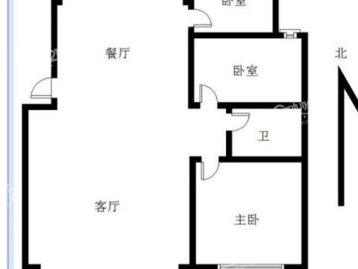 幸福小镇 3室 2厅 97平米