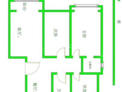 中鑫美景天城 3室 2厅 128.9平米