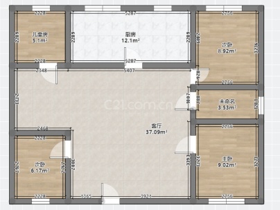 中社村 7室 3厅 386.68平米