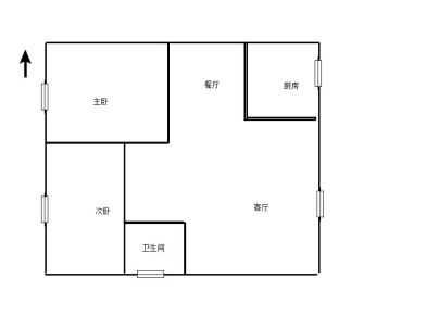 德润居 2室 2厅 95.8平米