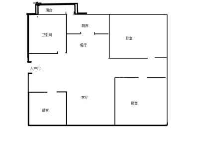 山川台林峰路上街 3室 2厅 144.25平米