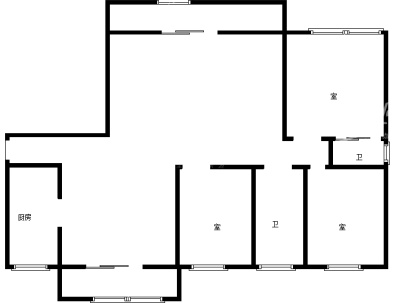 新美还建楼 3室 2厅 131平米