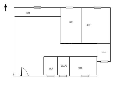 海雅香山湖 3室 2厅 119平米