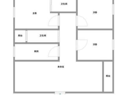 亿龙银都 3室 2厅 138.8平米