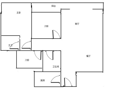 翰林新东方 3室 2厅 138平米