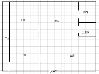 卢徐小区 3室 2厅 138平米