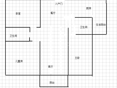 城东一品二期 3室 2厅 136.7平米