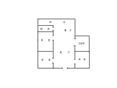 城北客运站 3室 2厅 155平米