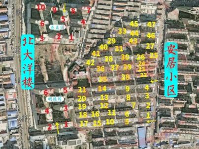 北大洋楼北区 3室 2厅 147平米