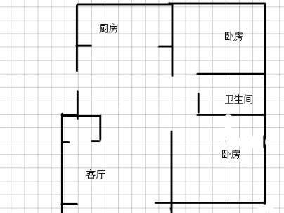 濠江花园 2室 2厅 90.1平米