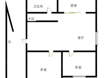 福兴花园 3室 1厅 80.01平米