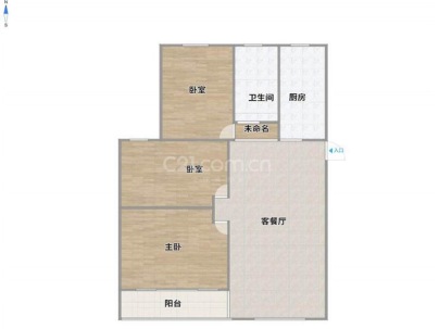 开源花苑 3室 2厅 144平米