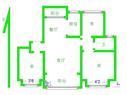 东湖豪庭三期 3室 2厅 129.4平米