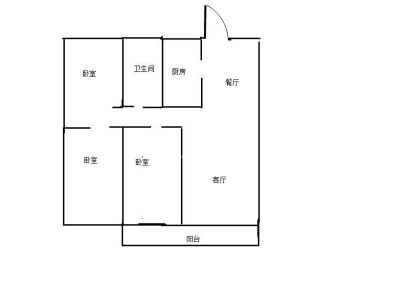 承润花园 3室 2厅 127平米
