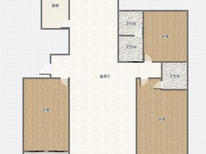 龙潭御园 3室 2厅 128平米