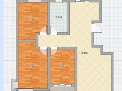 中兴世纪城东区 3室 2厅 132平米