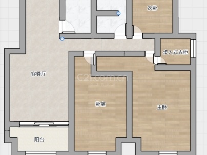 贵和御园 3室 2厅 142平米