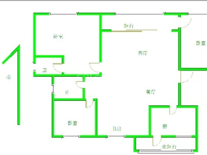 上海公馆 4室 2厅 141平米