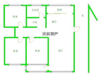 三里新村 3室 2厅 130平米