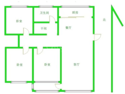 三里新村 3室 2厅 130平米