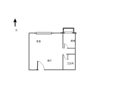 锦泰名城 1室 1厅 51平米