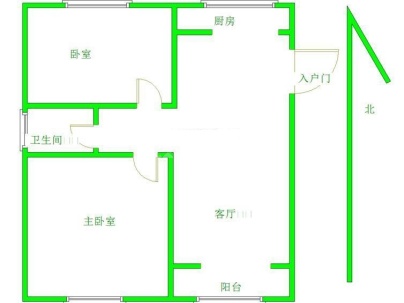 陈塘小高层 2室 2厅 118平米