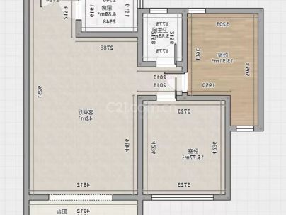 熙城国际 诚园 2室 2厅 91平米