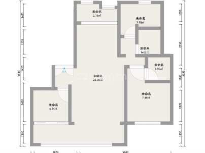 映奎园 3室 2厅 149平米