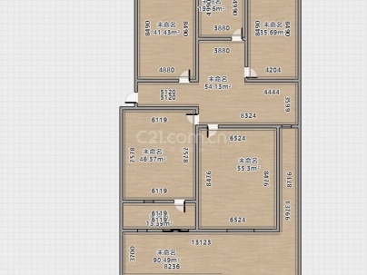 文教小区 3室 1厅 83平米