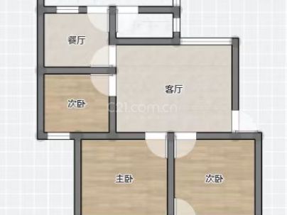 燕山小区（轧钢厂宿舍） 3室 2厅 79平米