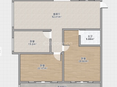 顺德花园 3室 2厅 137平米